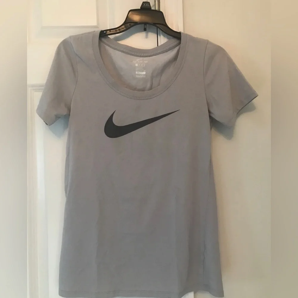 Nike Gray Tee Shirt Dri Fit Sz X-Small
